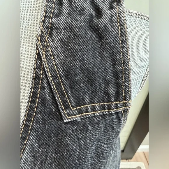 Universal Thread Black Denim Vest - New With Tags - Picture 5 of 8